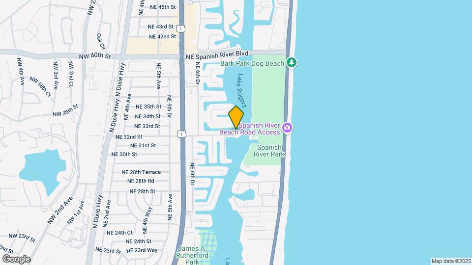 881 NE 32nd St Mapa y Detalles de la Ubicación