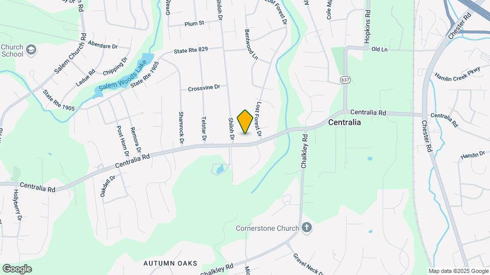5008 Centralia Rd Map and Location Details