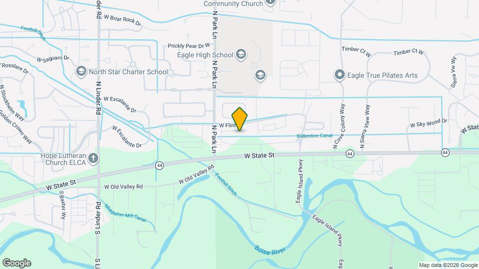 3851 W Crossley Dr Map and Location Details