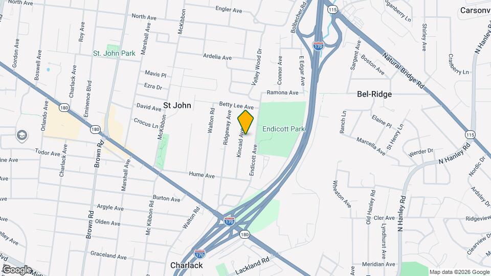 2976 Kincaid Ave Map and Location Details