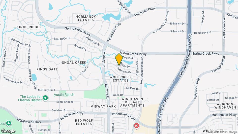 6217 Palomino Dr Map and Location Details