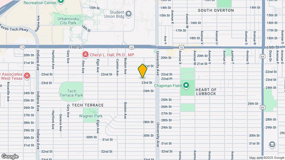 2602 23rd St Map and Location Details