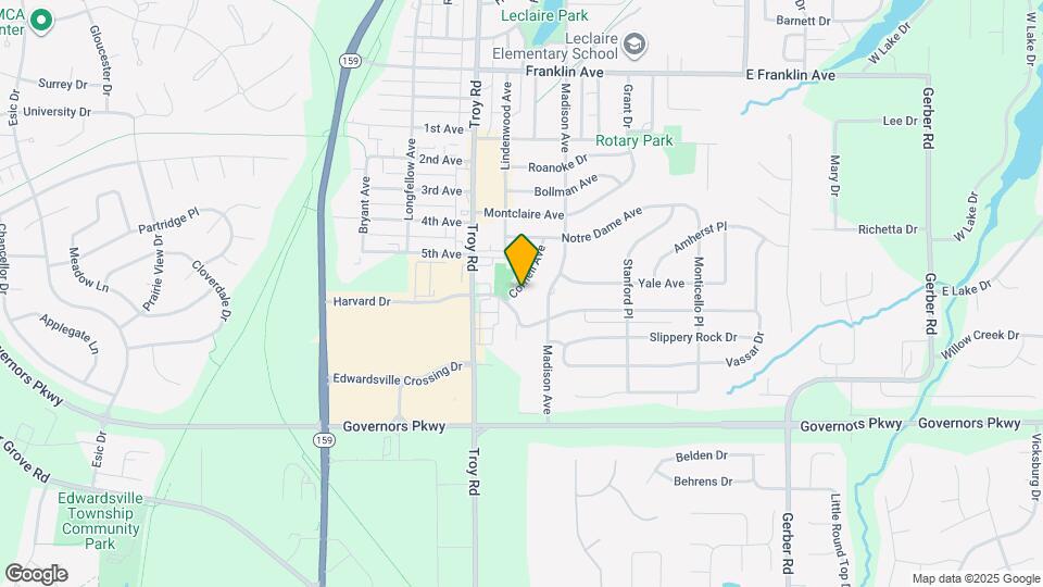 1928 Cornell Ave Mapa y Detalles de la Ubicación