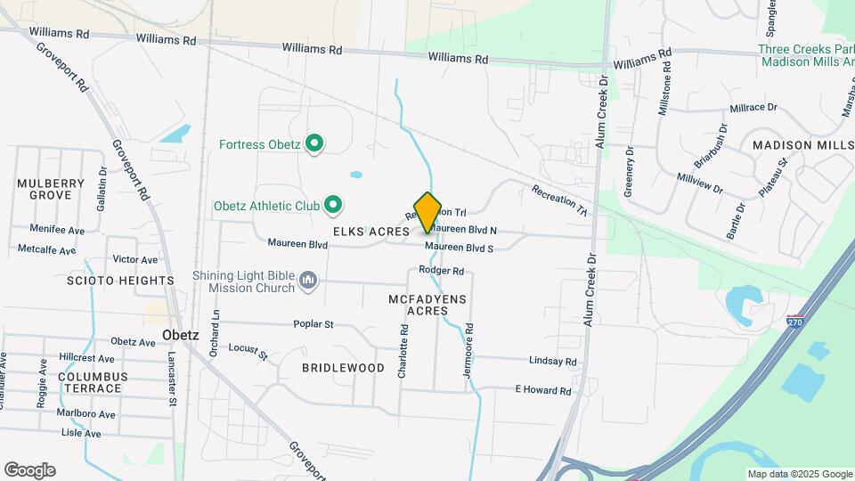 2222 Maureen Blvd S Map and Location Details