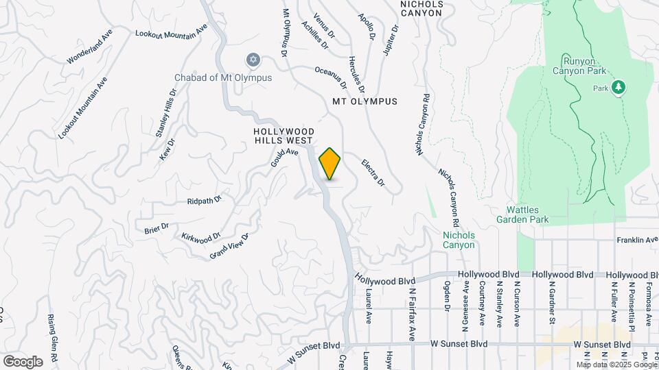 1914 Laurel Canyon Blvd Map and Location Details