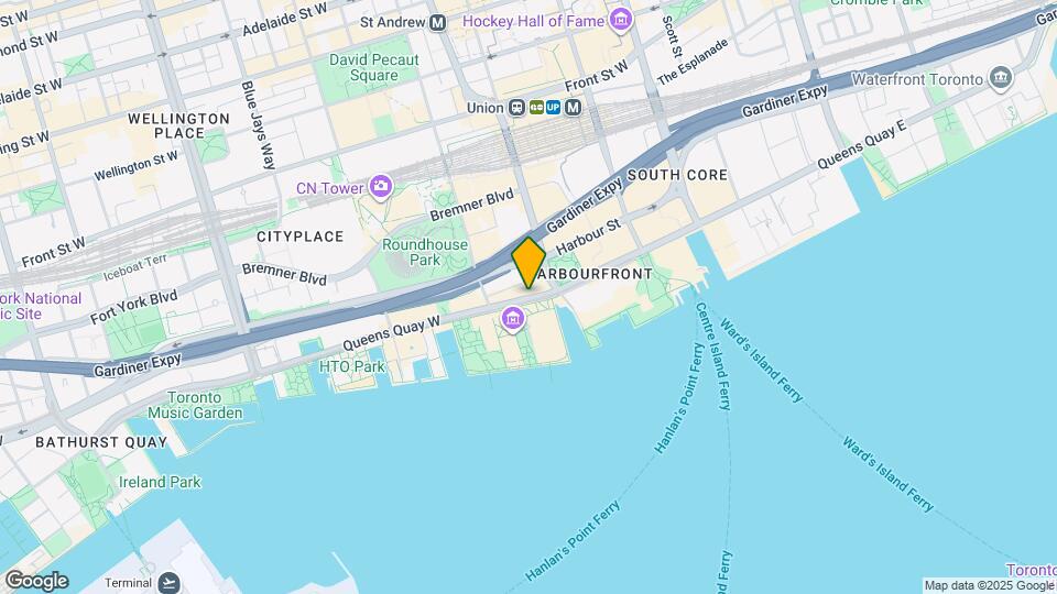 210 Queens Quay W Map and Location Details