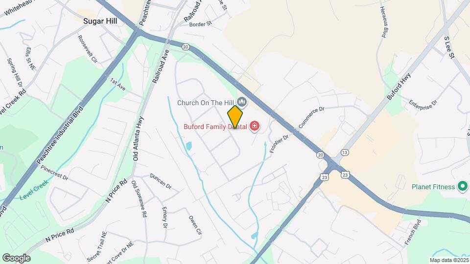 4531 S Roberts Dr Map and Location Details