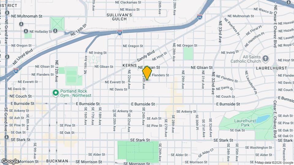 2425 NE Everett St Map and Location Details