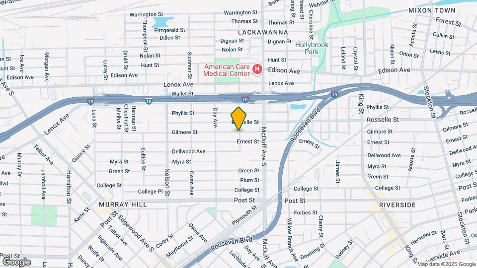 726 Shearer Ave Map and Location Details