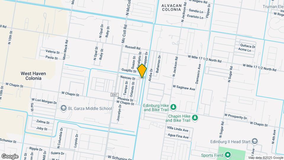 1714 Nassau St Map and Location Details