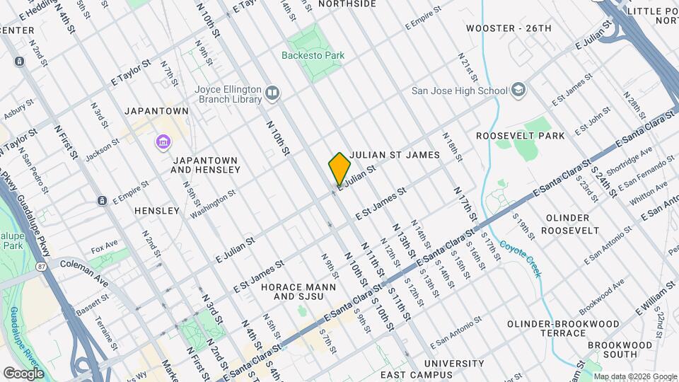 298 N 11th St-Unit -510 Map and Location Details