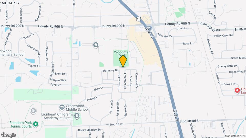 1146 Freemont Ln Map and Location Details