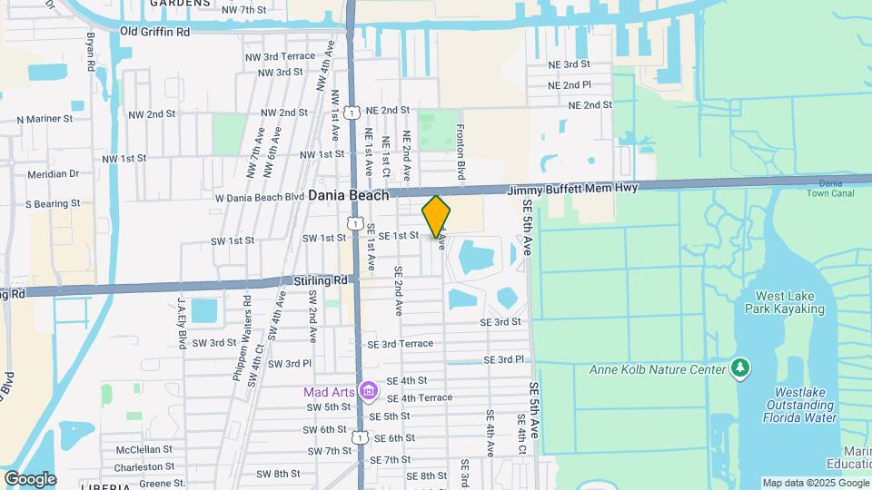 108 SE 3rd Ave, Unit B1 Map and Location Details