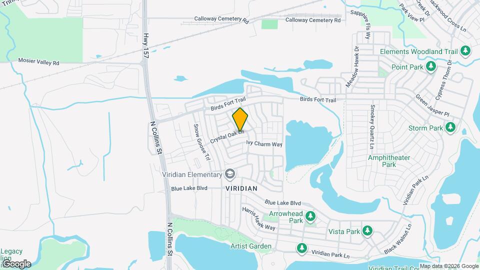 1010 Crystal Oak Ln Map and Location Details