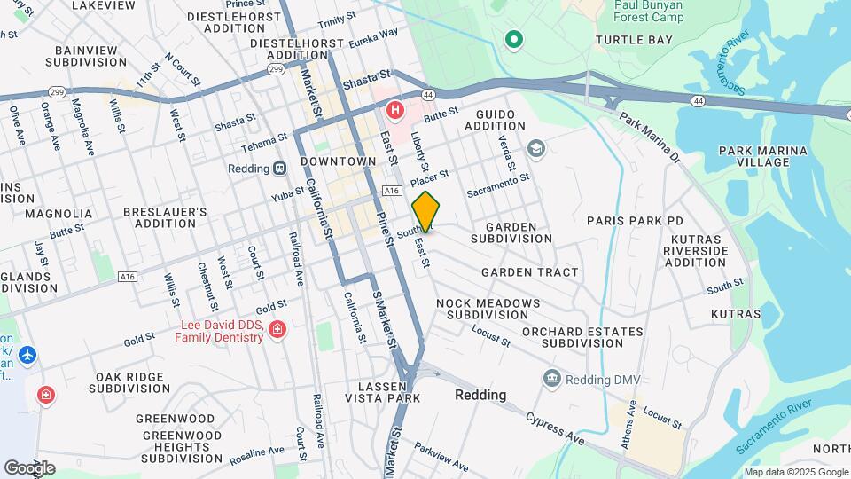 1905 East St Mapa y Detalles de la Ubicación