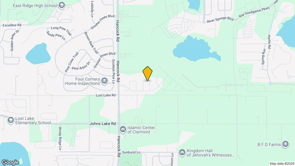 2601 Pinnacle Ln Map and Location Details