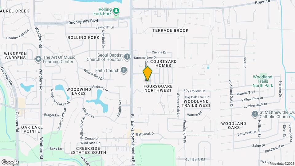 7806 Gatehouse Dr Map and Location Details