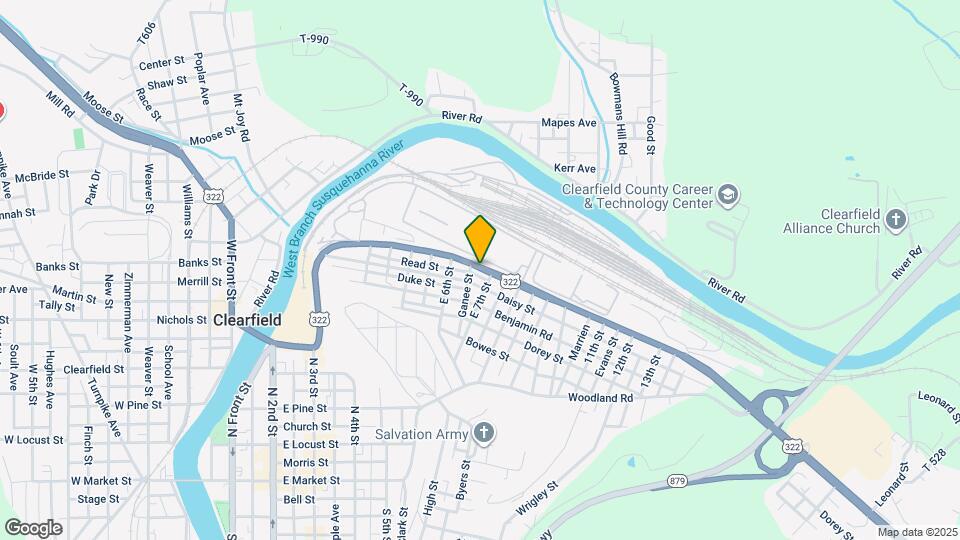 615 Bigler Ave Mapa y Detalles de la Ubicación