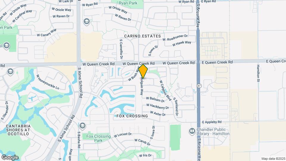 453 W Lantana Pl Map and Location Details