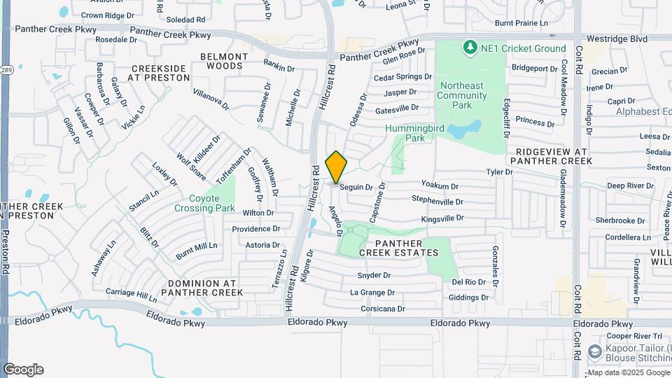 12486 Angelo Dr Map and Location Details