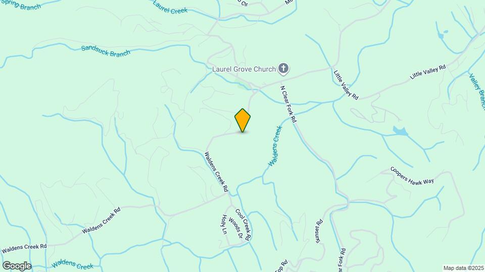 2485 Waldens Creek Rd Map and Location Details