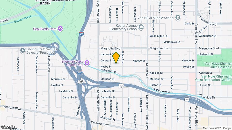 15129 Hesby St Map and Location Details