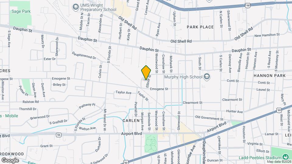 110 Ellinor St Map and Location Details