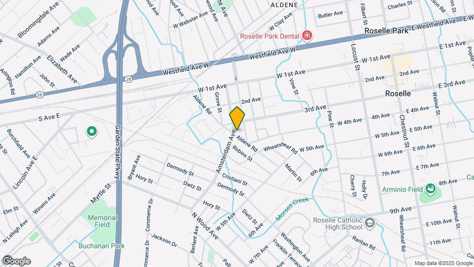 317 Amsterdam Ave Map and Location Details