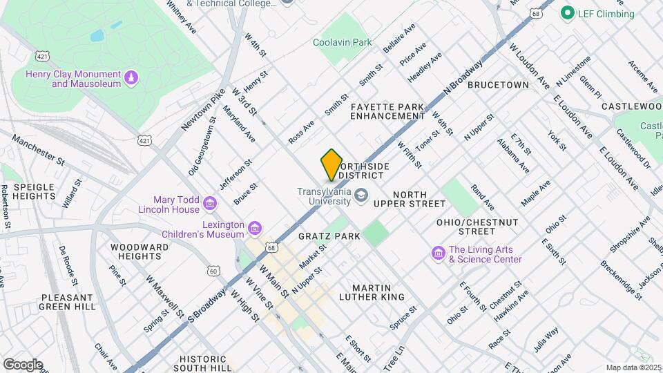 315 N Broadway Map and Location Details