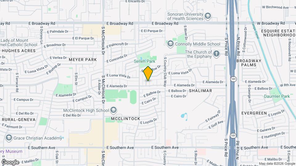 2631 S Holbrook Ln Map and Location Details