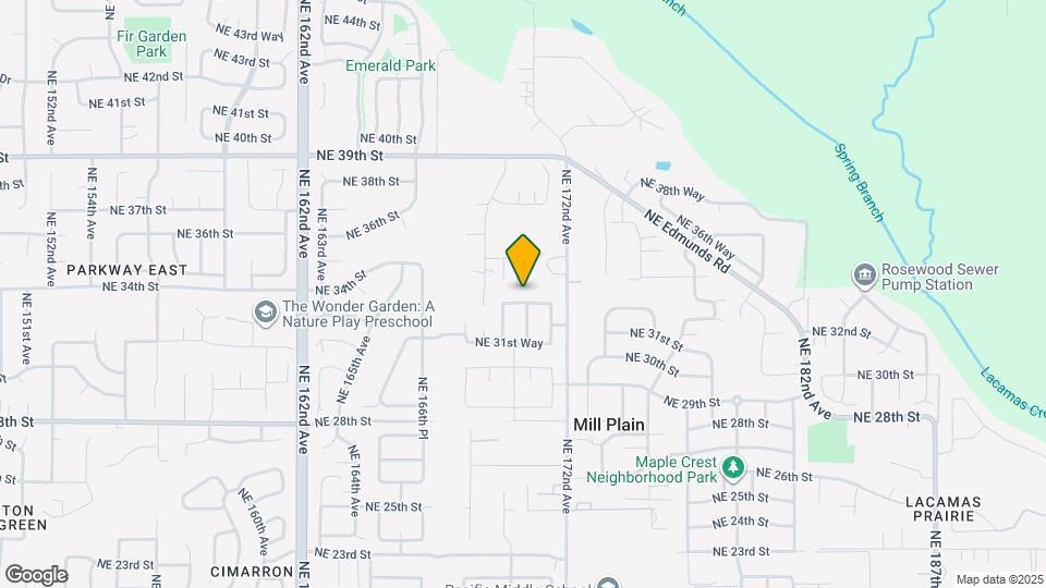 16916 NE 33rd St Map and Location Details