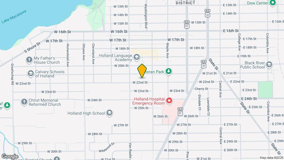 247 W 22nd St Map and Location Details