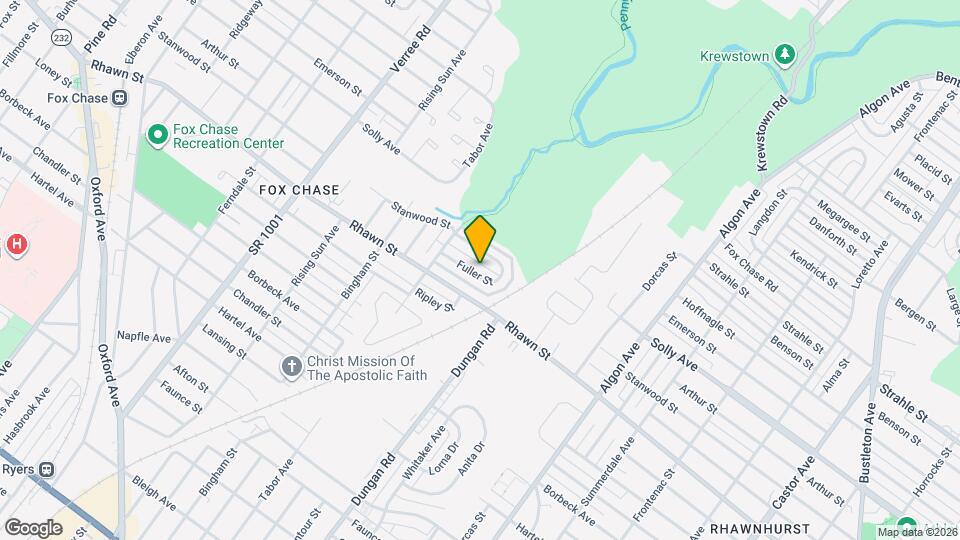 1233 Fuller St, Unit 1 Map and Location Details