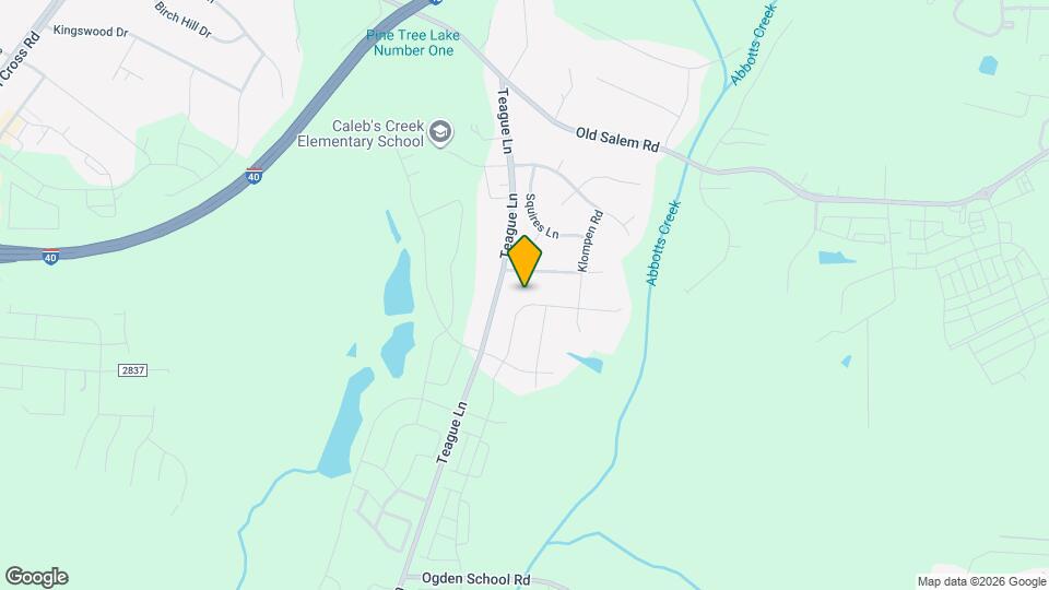 1635 Haddington Point Dr Mapa y Detalles de la Ubicación