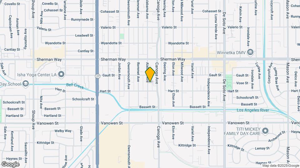 7028 Alabama Ave, Unit 6 Map and Location Details