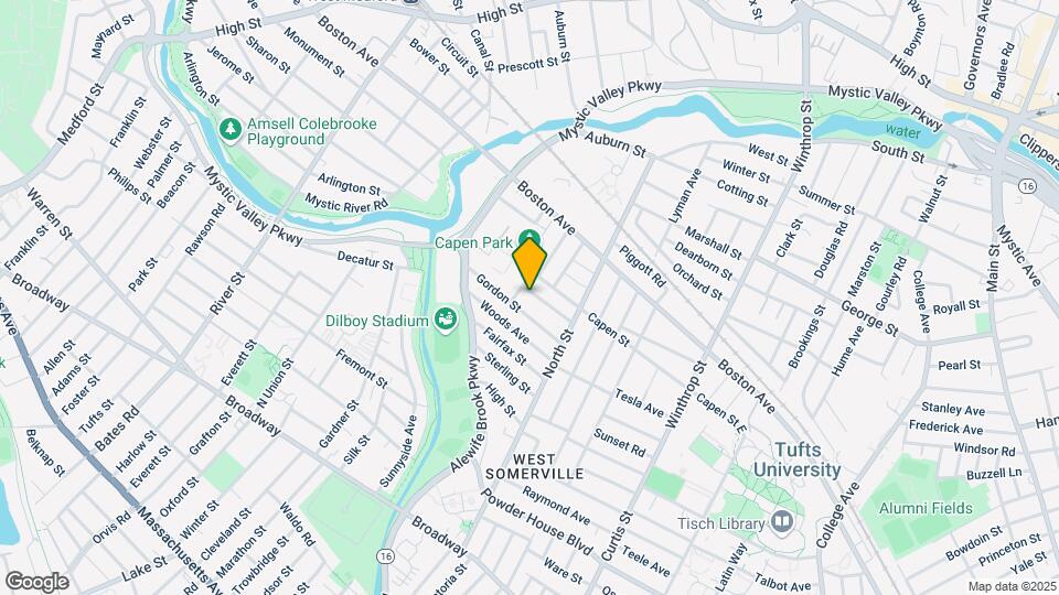 50 Hamilton St, Unit 1 Map and Location Details