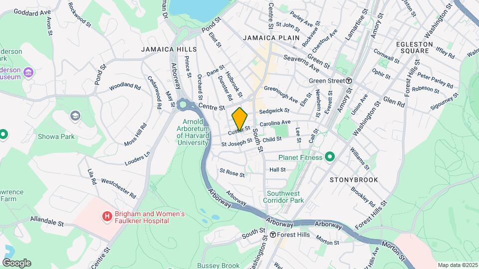 24 Custer St, Unit 3 Map and Location Details
