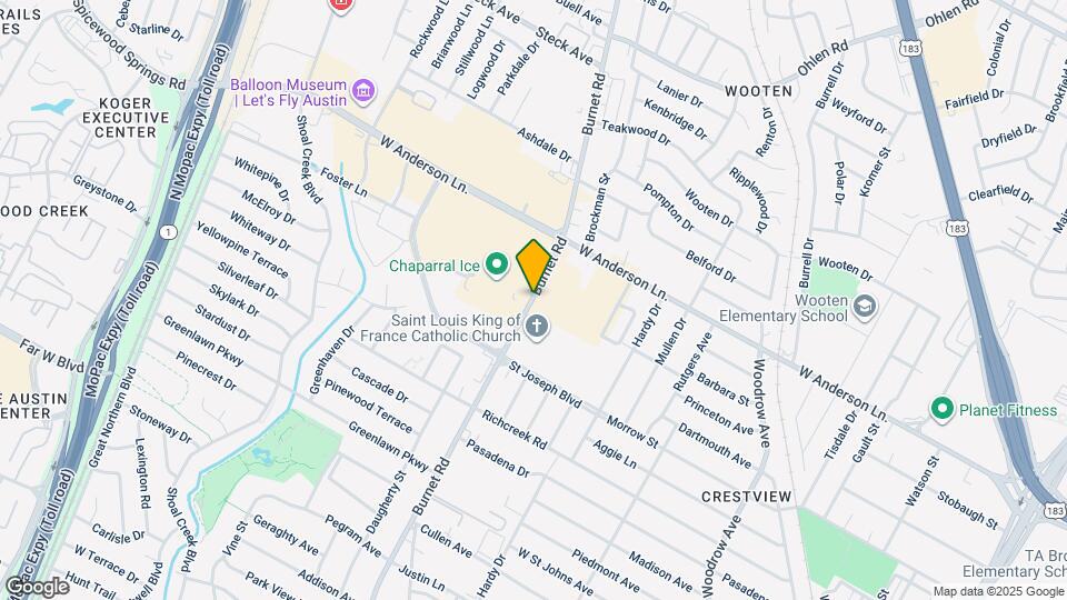 3214 Crosscreek Dr Map and Location Details