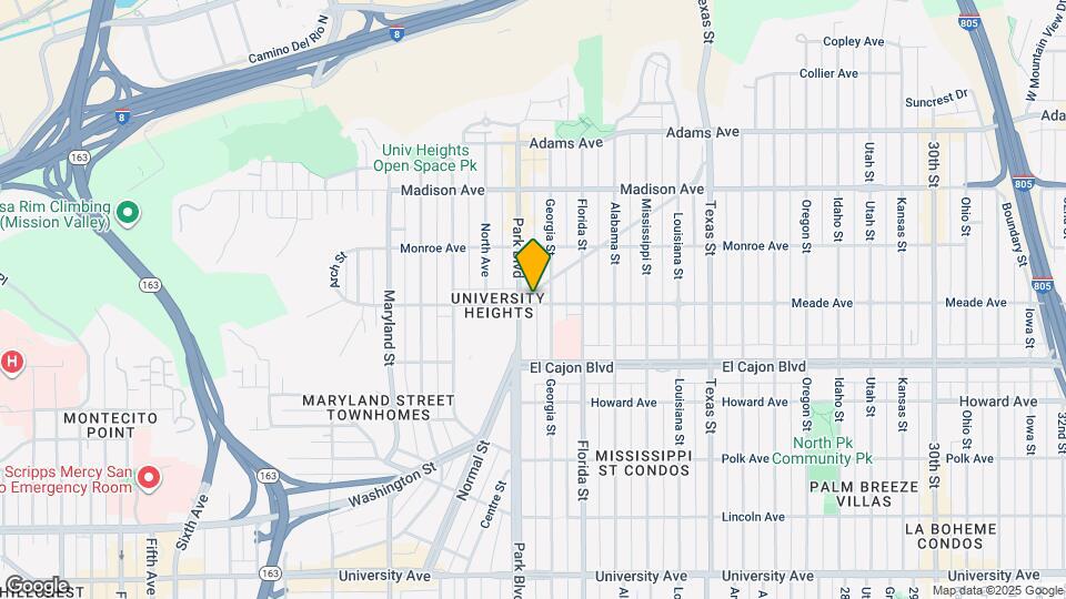 1804 Meade Ave Map and Location Details