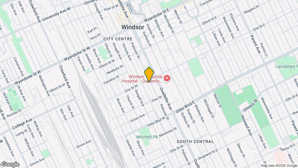 1011 Pelissier St Map and Location Details