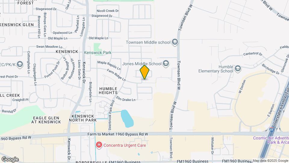 9027 Farm Ridge Ln Map and Location Details