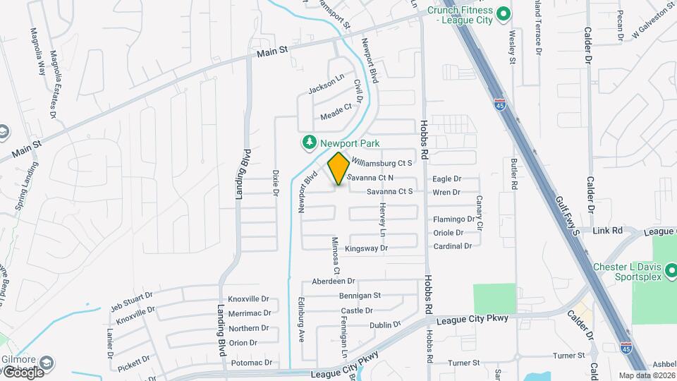 2202 Colonial Ct N Map and Location Details