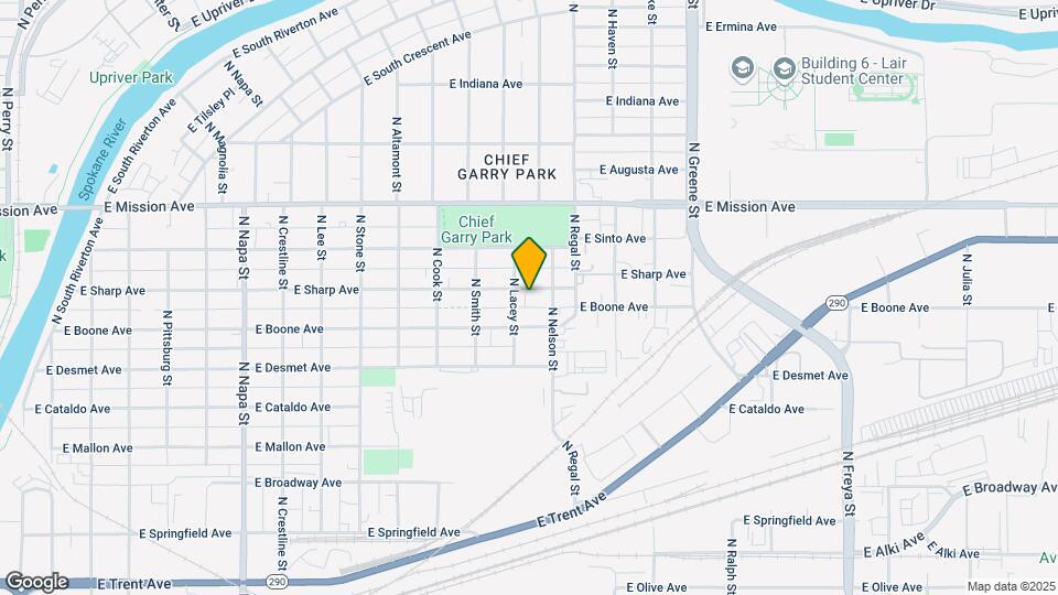 2712 E Sharp Ave Mapa y Detalles de la Ubicación
