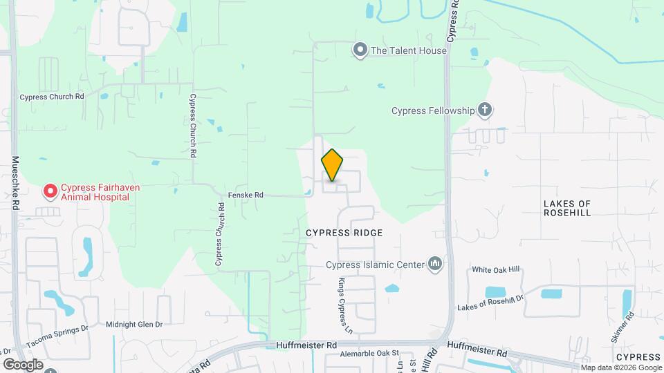 16311 Hayesford Ln Map and Location Details