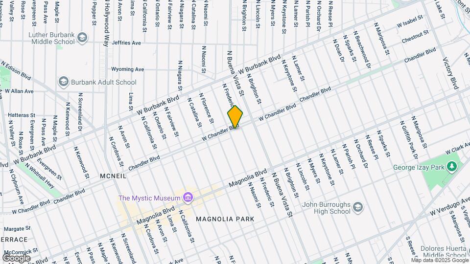 2614 W Chandler Blvd Map and Location Details