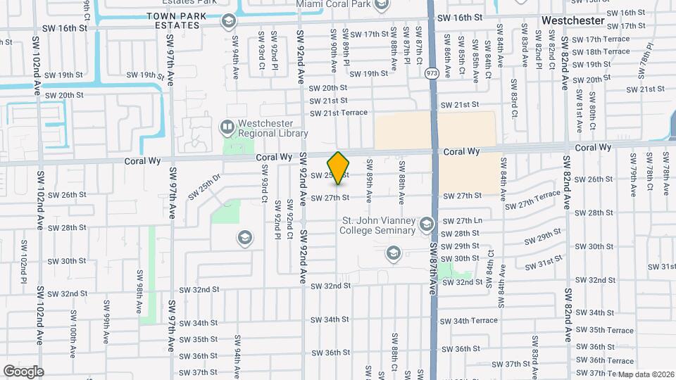 2645 SW 90th Ave Map and Location Details