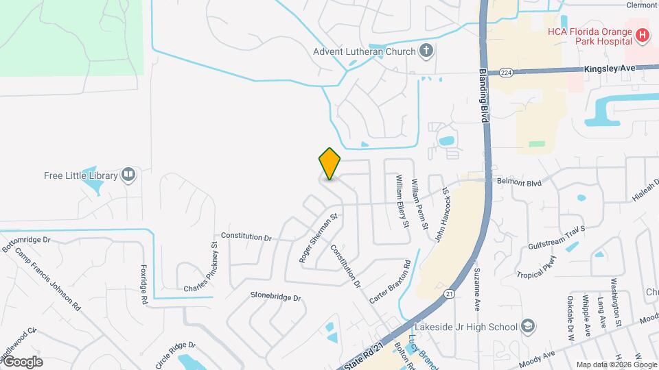 553 Edward Rutledge St Map and Location Details