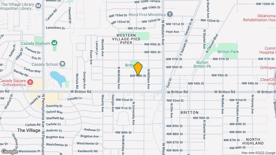 1234 NW 95th St Map and Location Details