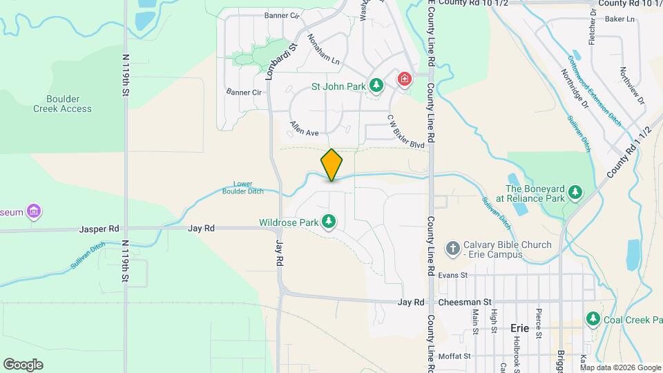 821 Wildrose Pl Map and Location Details