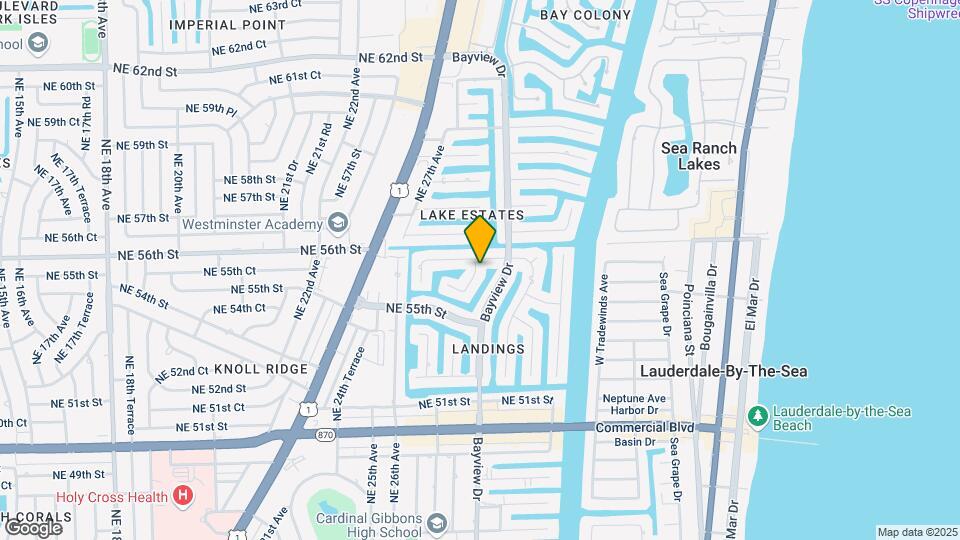 5580 NE 29th Ave Map and Location Details